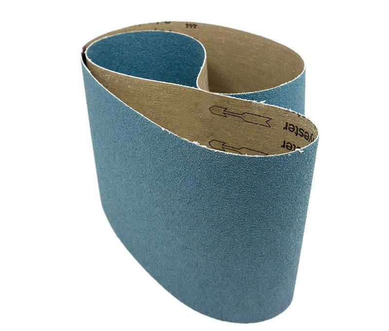 Benchmark Abrasives 6 x 48 Inch Sanding Belts with Zirconia Grains, Sand Paper for Metal Grinding, Sanding, Knife Polishing, Surface Blending Belt Sander Paper Belt for Woodworking (2 Pack), 36 Grit - Image 2