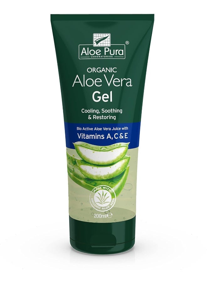 Aloe Pura Aloe Pura Vera Gel & Vitamin A, C & E 200ml  - Image 1