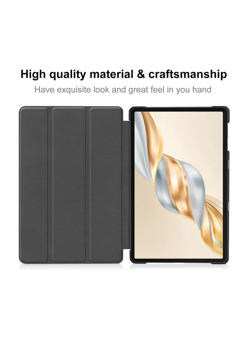 VKL Compatible for Honor Pad X9A 11.5 inch 2025 Released Case, Tri fold Slim Lightweight Shell Smart Protective Flip Cover with Multi-Angle Stand Wake&sleep for Pad X9A 2025 (Black, 11.5") - Image 4