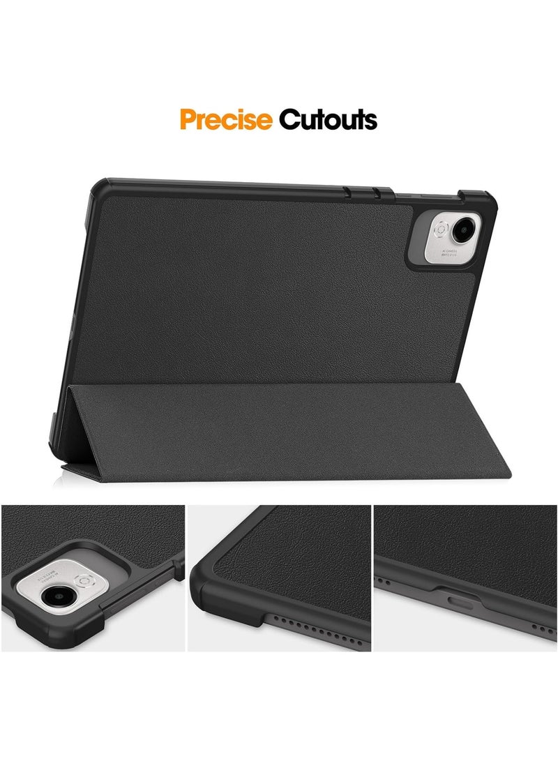 VKL Compatible for Honor Pad X9A 11.5 inch 2025 Released Case, Tri fold Slim Lightweight Shell Smart Protective Flip Cover with Multi-Angle Stand Wake&sleep for Pad X9A 2025 (Black, 11.5") - Image 5