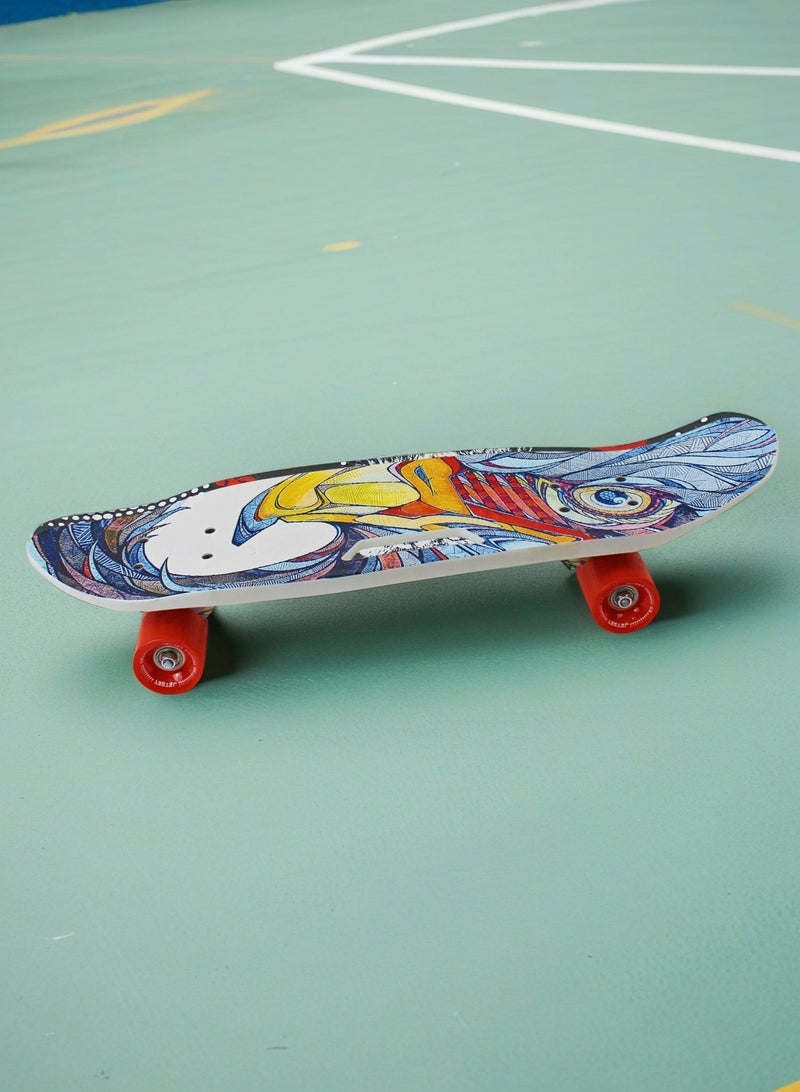 إيزي فيتشور لوح تزلج كامل للأطفال من EASY FUTURE - لوح Penny Board Cruiser قصير للأطفال من سن 6 إلى 12 عامًا، والمراهقين والمبتدئين الذين يتعلمون التزلج - Image 5