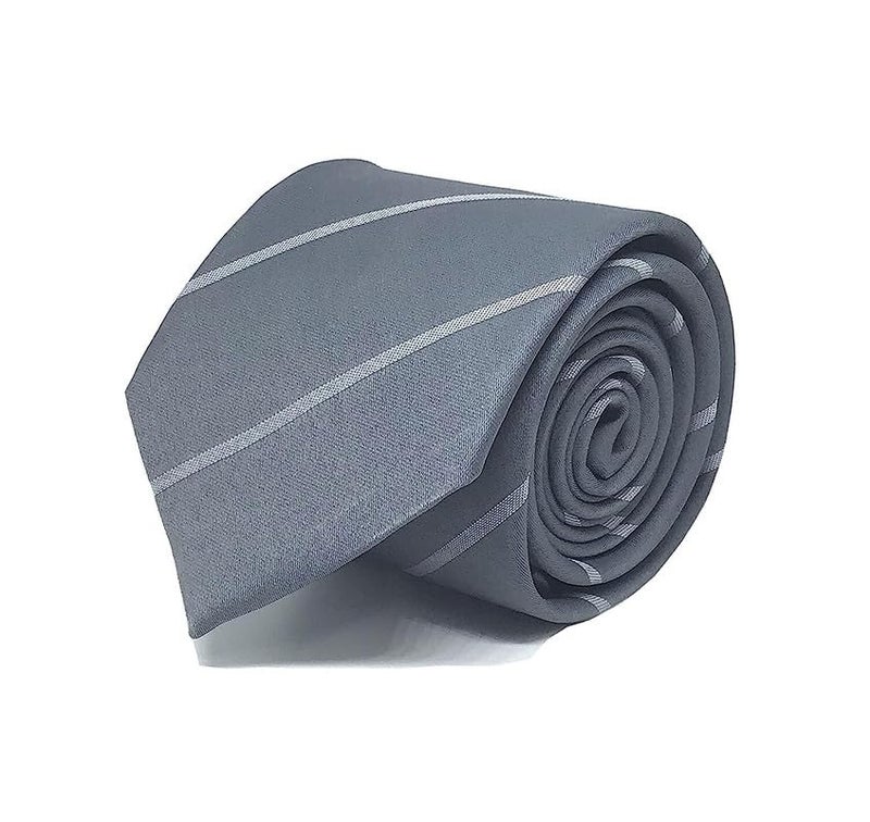 Osking Ties Micro Fiber Stripped Neck Ties For Mens Boys Tie Length & Width - 58 Inch & 3 Inch