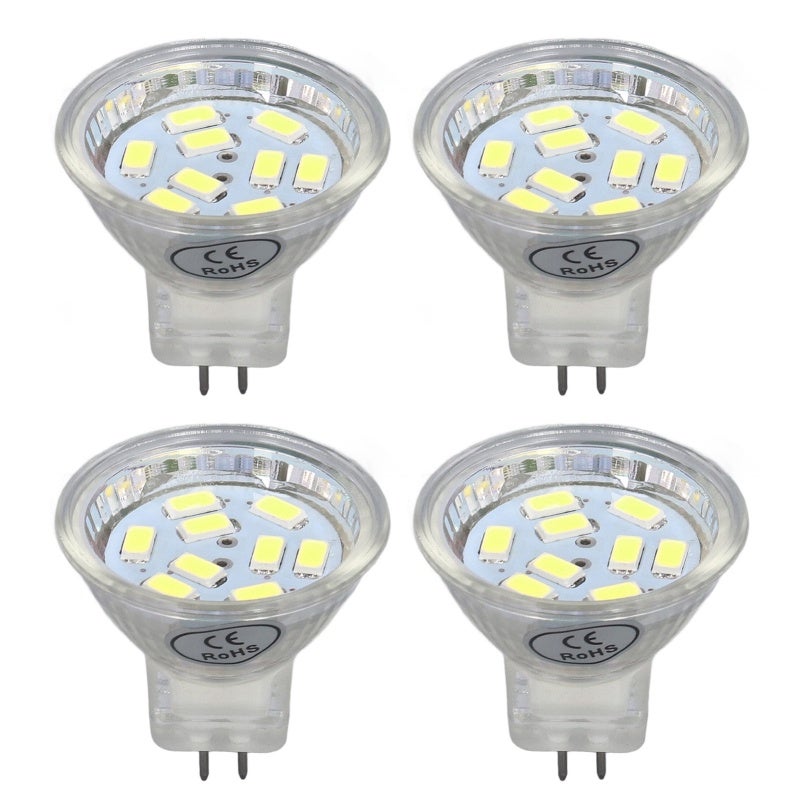 مصباح LED 3 واط أبيض بارد من مريستر 11 - مصباح ضوء مشعل عالي الأداء بدون وميض وعدم إعاقة البصر وعمر طويل يصل إلى 50 ألف ساعة لملء المناطق الخارجية ومصابيح السقف ومصابيح المسارات - Image 1