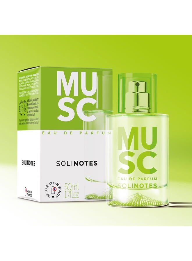 Solinotes Paris SOLINOTES Musk Perfume for Women - Eau De Parfum | Delicate Floral and Soothing Scent - Made in France - Vegan - 1.7 fl.oz - Image 2