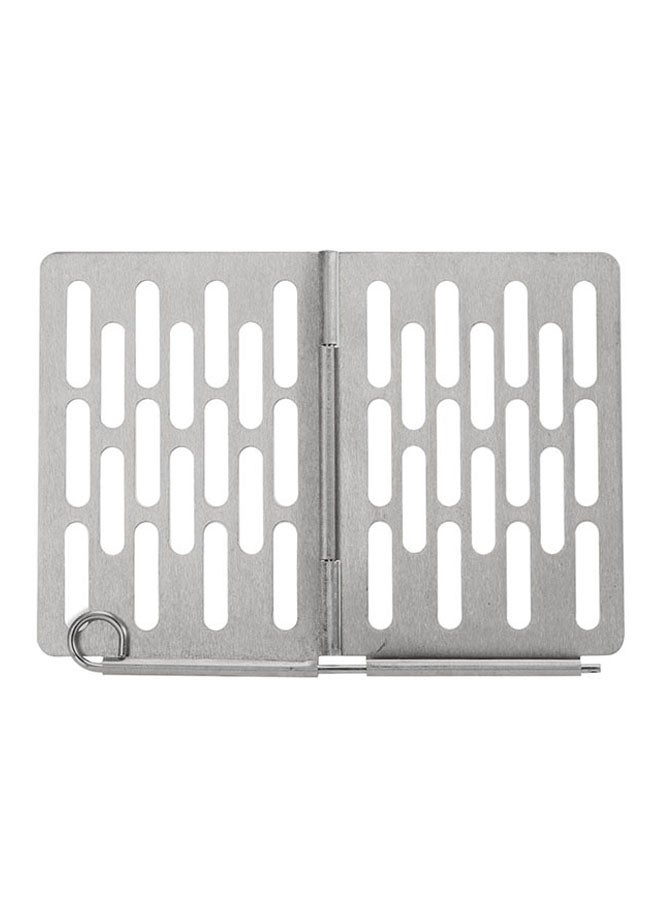 إسكدنيا سلة شواء صغيرة قابلة للطي من الستانلس ستيل - Image 1