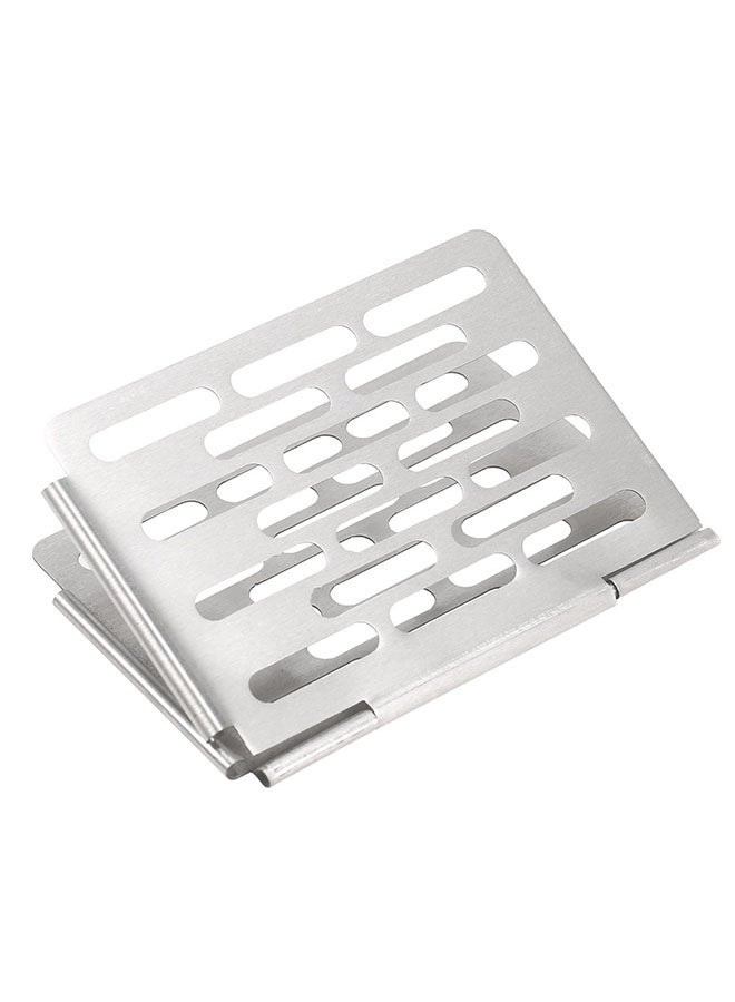 إسكدنيا سلة شواء صغيرة قابلة للطي من الستانلس ستيل - Image 3