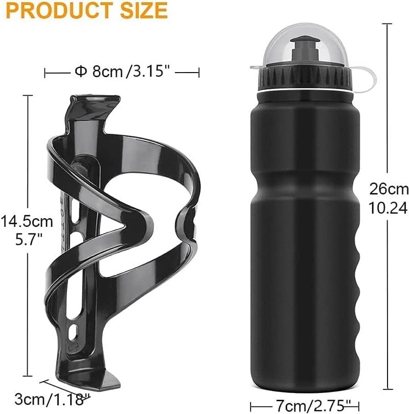 SCIENISH Adjustable Plastic Cycling Bicycle Mountain Bike Accessories Water Bottle Holders - Image 4