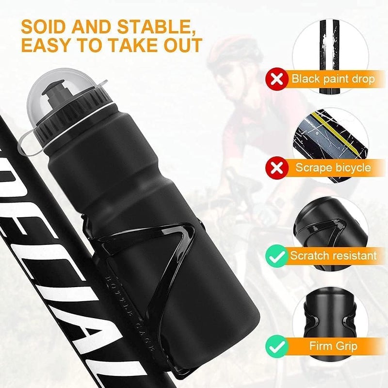 SCIENISH Adjustable Plastic Cycling Bicycle Mountain Bike Accessories Water Bottle Holders - Image 1