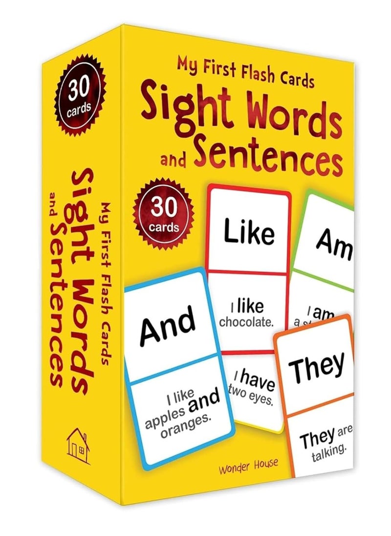 Wonder House Books Wonder House Books My First Creative_Thinking Flash Cards: Sight Words and Sentences (Flash Cards For Children) 