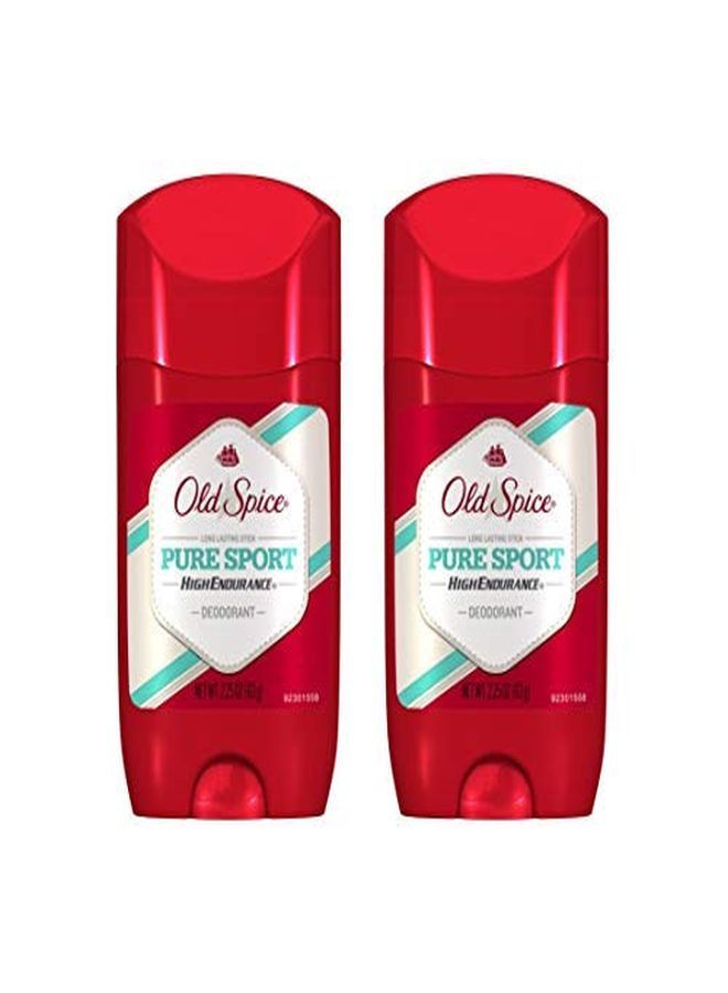 Old Spice Pure Sport Solid Deodorant, 2.25Oz (Pack Of 2)  - Image 1