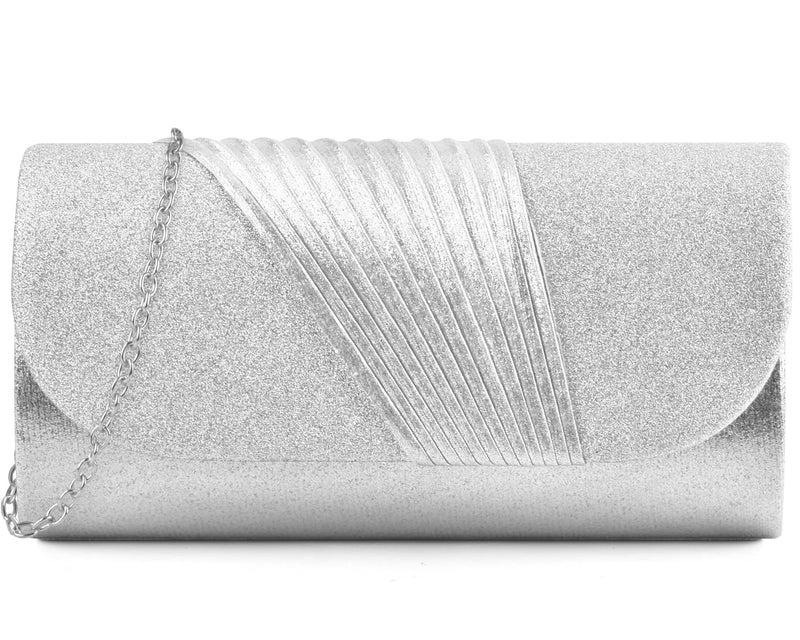 TINDTOP Clutch Purses for Women Handbags for Formal Wedding Evening Party Cocktail Prom Crossbody Shoulder Envelope Bag - Image 1