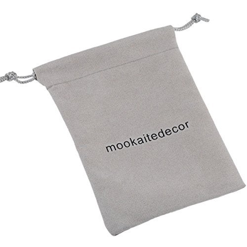 mookaitedecor تمثال زهرة اللوتس المنحوت من حجر الكوارتز الوردي مع قاعدة كريستالية/حامل شمعة زخرفي - Image 5