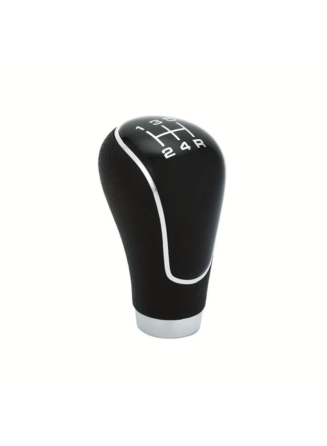 Faux Leather Shift Knob Silvery 5 Speed For Mazda 2 3 6 2006 2012 - Image 3