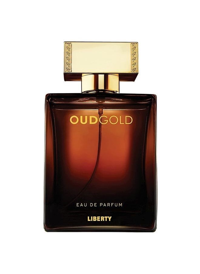 Liberty - Luxury Oud, OudGold Perfume for Men, Eau De Parfum (EDP) Spray, 100ml/3.4 Oz, Long Lasting Smell - Image 1