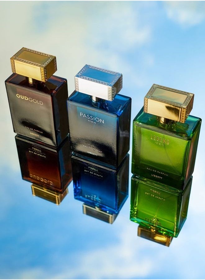 Liberty - Luxury Oud, OudGold Perfume for Men, Eau De Parfum (EDP) Spray, 100ml/3.4 Oz, Long Lasting Smell - Image 1