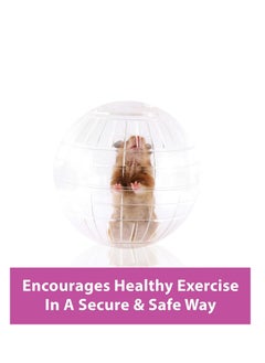 Kaytee Kaytee 7" Moon Glow Run-About Exercise Ball For Pet Hamsters & Gerbils  - Image 4