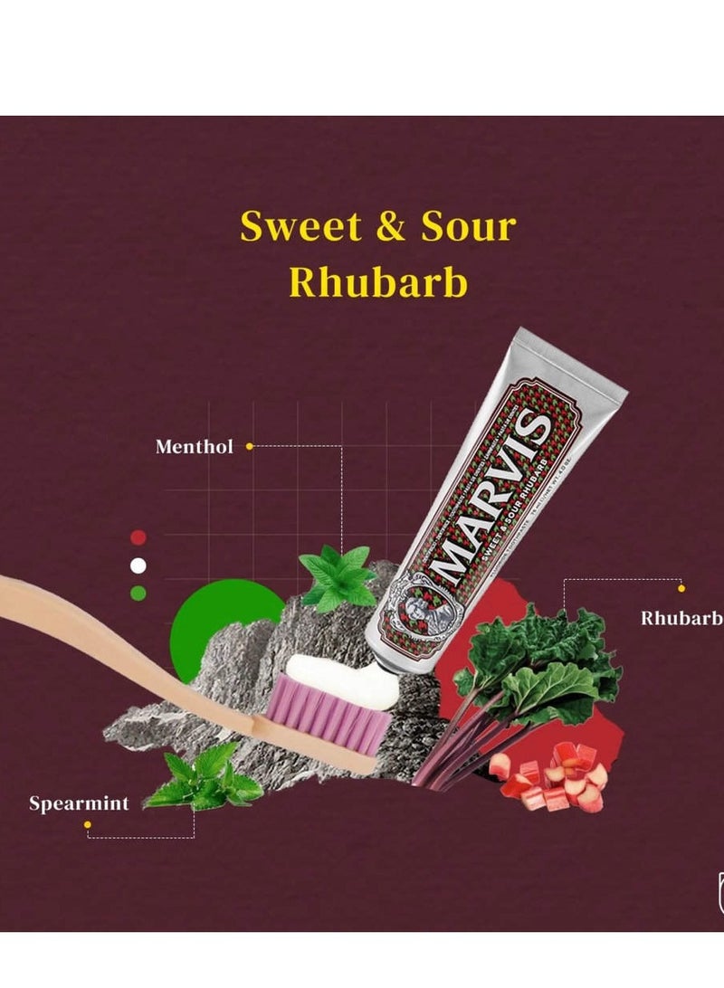 مارفيس معجون أسنان مارفيس بالراوند الحلو والحامض 75 مل - Image 5