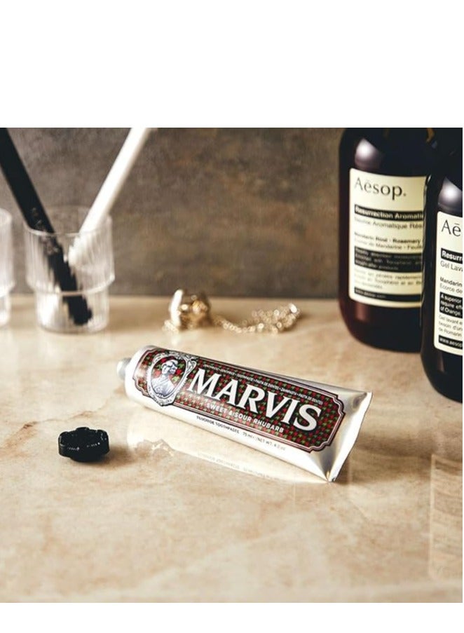 مارفيس معجون أسنان مارفيس بالراوند الحلو والحامض 75 مل - Image 3