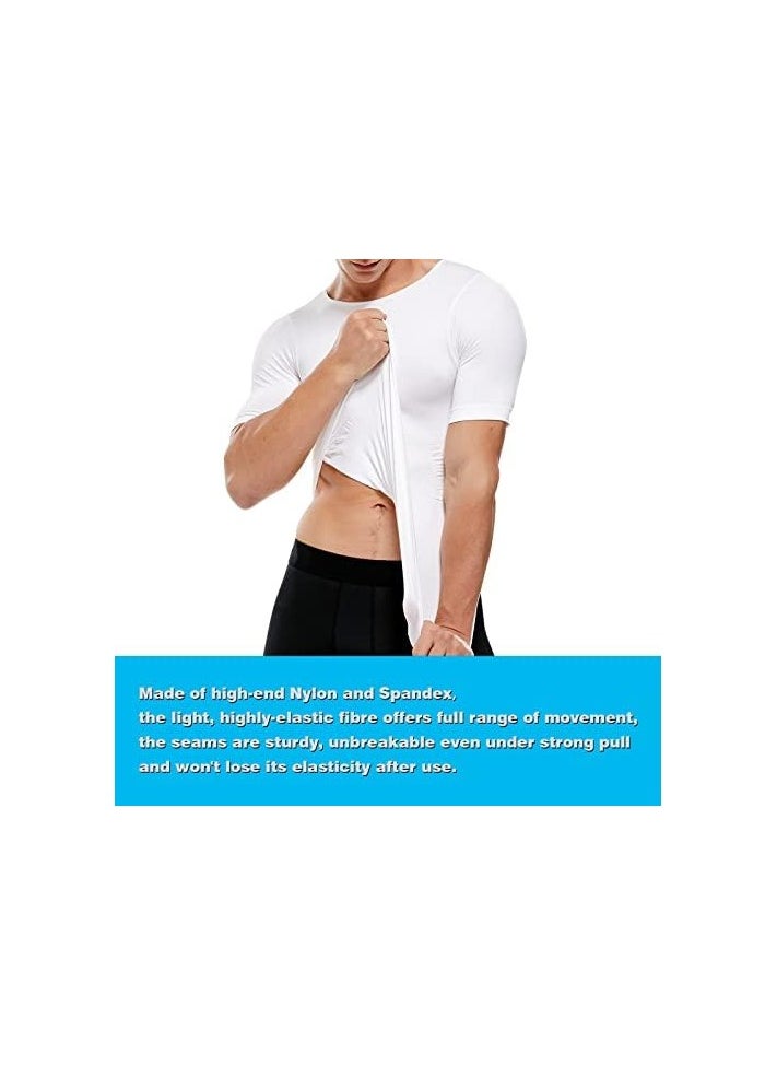 Generic - Body compression corset to tighten and shape the abdominal area, white color - Image 1