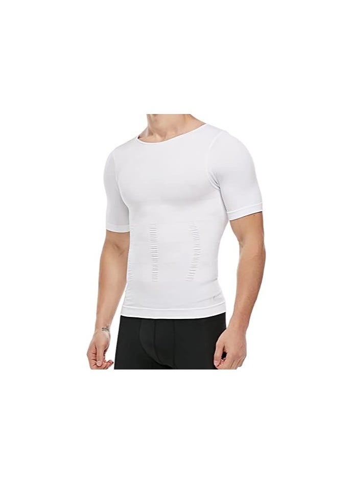 Generic - Body compression corset to tighten and shape the abdominal area, white color - Image 1