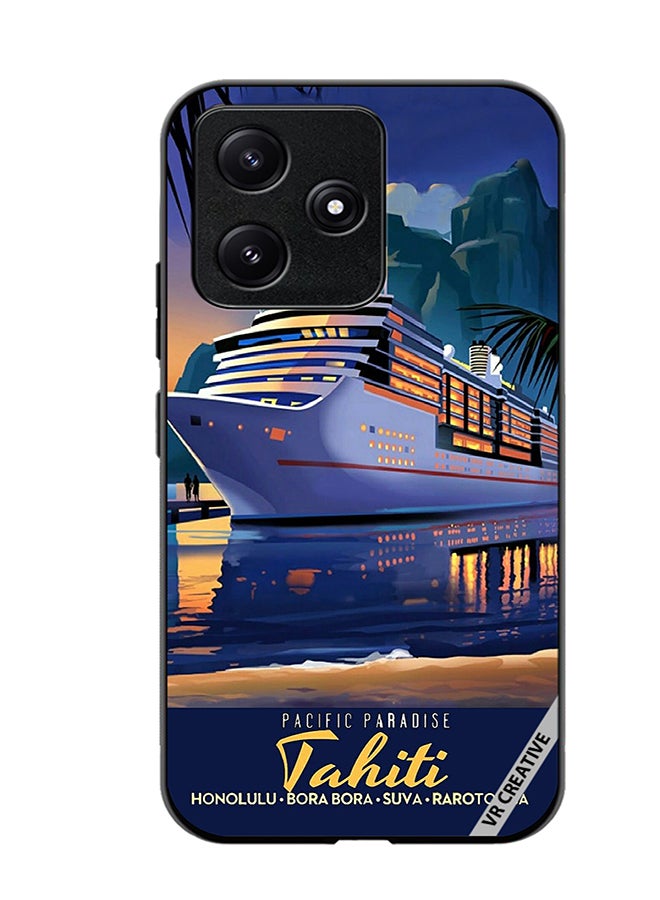 VR CREATIVE Protective Case Cover For Xiaomi Poco M6 Pro 5G Pacific Paradise Design Multicolour - Image 1