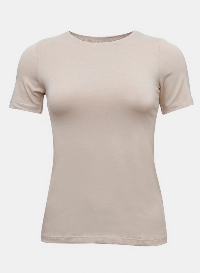Carina Round Neck Short Sleeves (Cookies) - Image 1