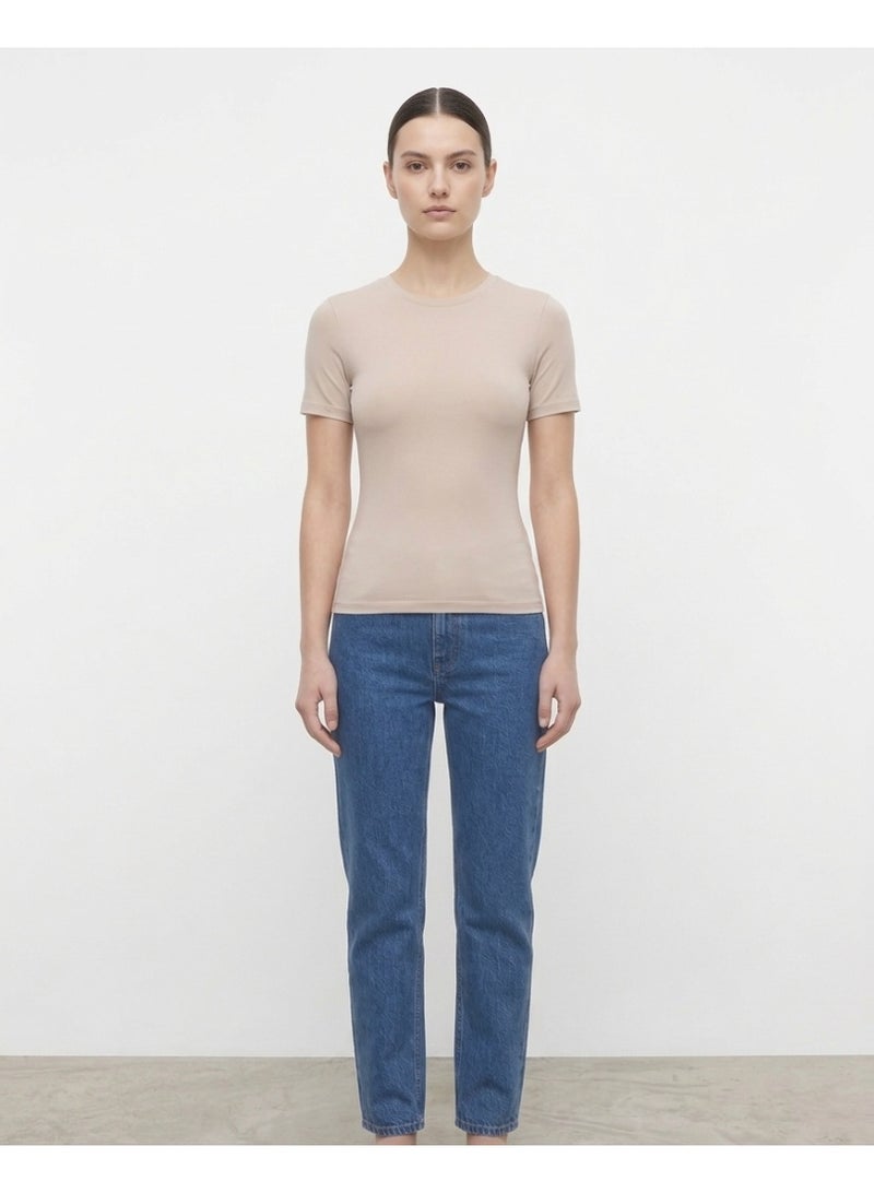 Carina Round Neck Short Sleeves (Cookies) - Image 1