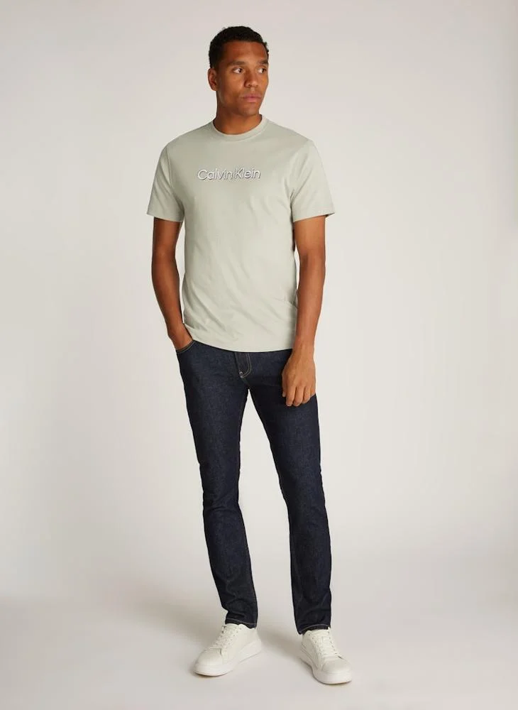 CALVIN KLEIN Logo Crew Neck T-Shirt
