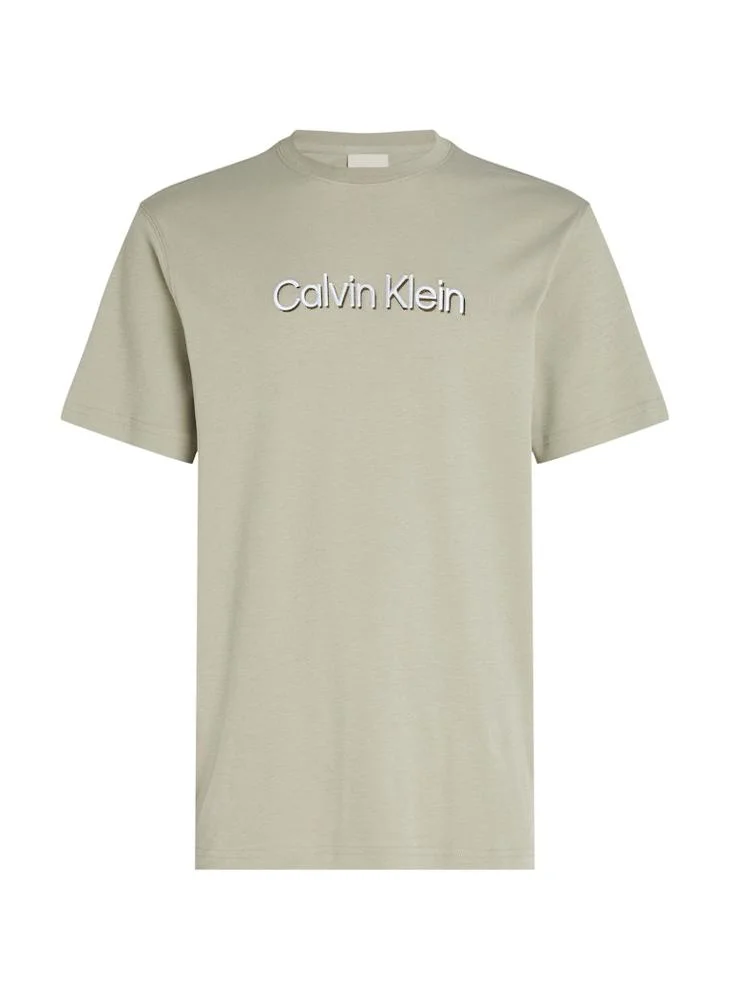 CALVIN KLEIN Logo Crew Neck T-Shirt