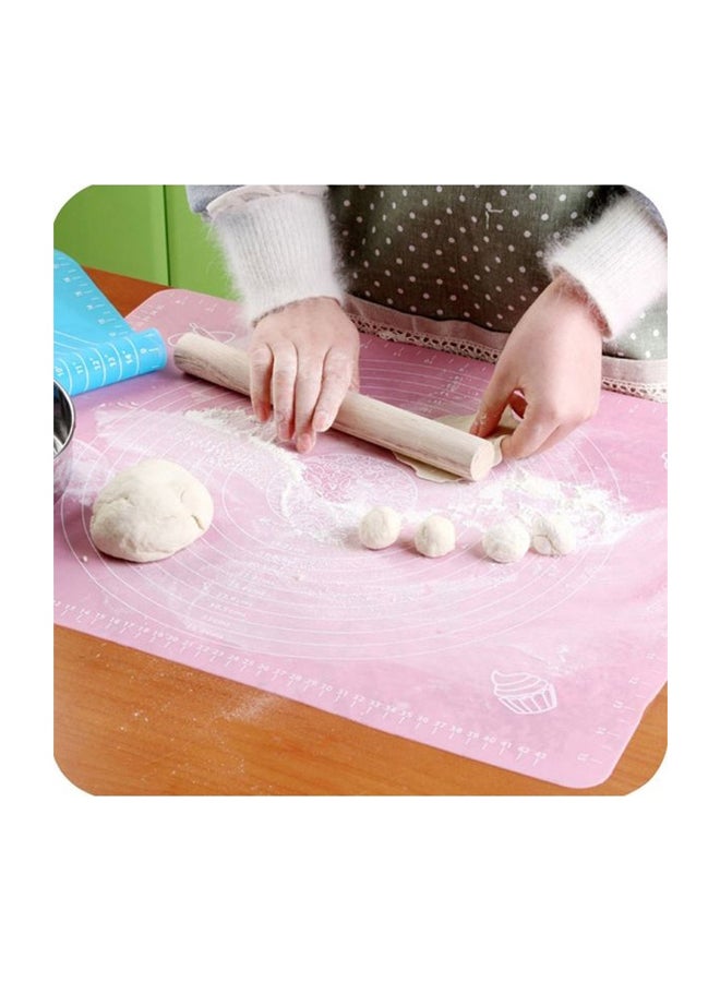 Halamodo 50×40CM Insulated Silicone Baking Mat for Pastry Rolling Dough with Measurements,Reusable Non Stick Pastry Sheet/Dinner Placemat - Image 3