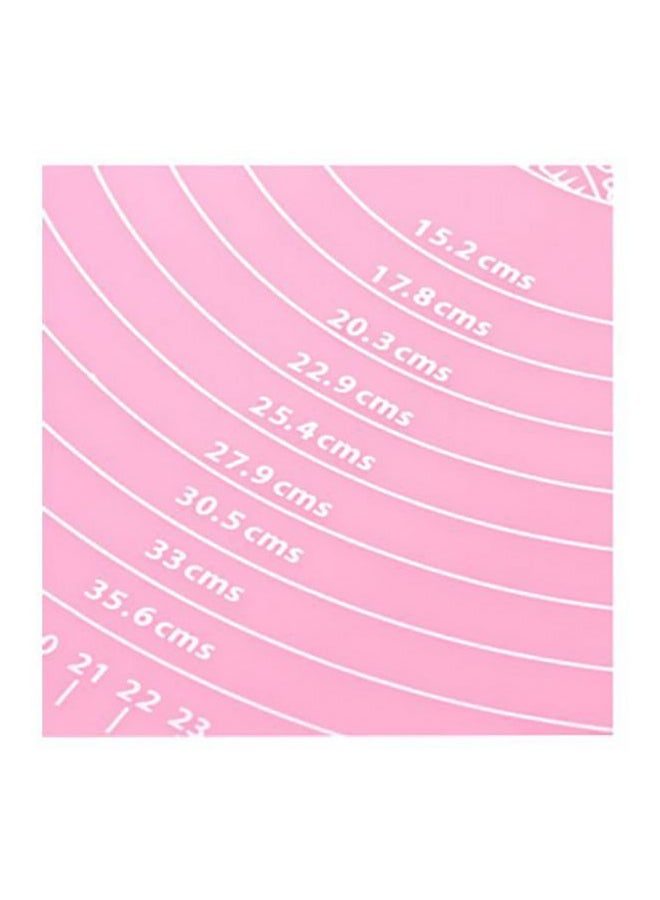 Halamodo 50×40CM Insulated Silicone Baking Mat for Pastry Rolling Dough with Measurements,Reusable Non Stick Pastry Sheet/Dinner Placemat - Image 2