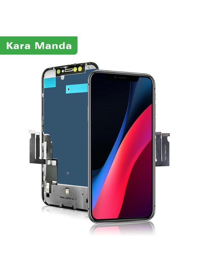 كاراماندا لشاشة iPhone XR البديلة مقاس 6.1 بوصة، شاشة LCD تعمل باللمس ومزودة بمحول رقمي متوافقة مع الموديلات A1984 و A2105 و A2106 و A2108 - Image 1