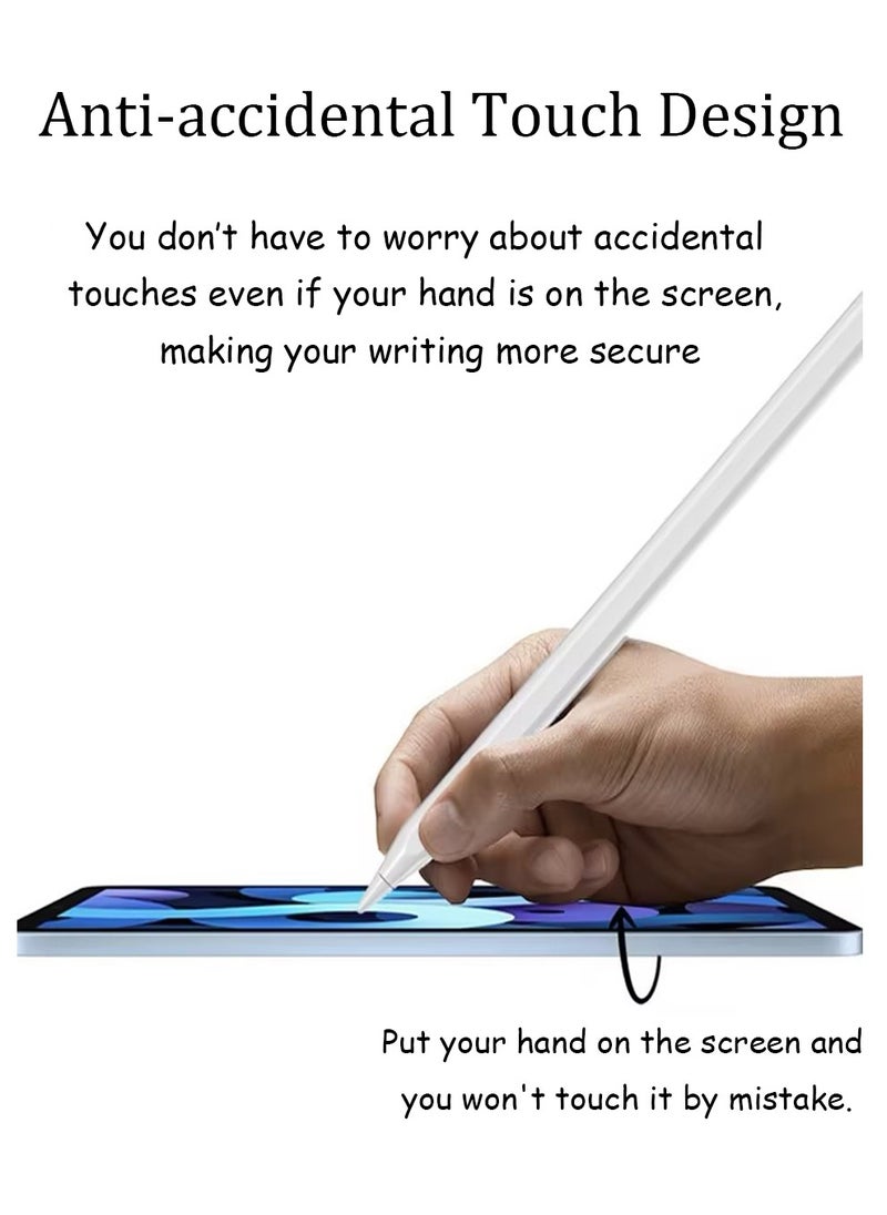 Bukela Active Digital Stylus Pen, Bluetooth iPad Pen with Fast Charging & Palm Rejection For Apple iPad 2018 and Later Pink  - Image 4