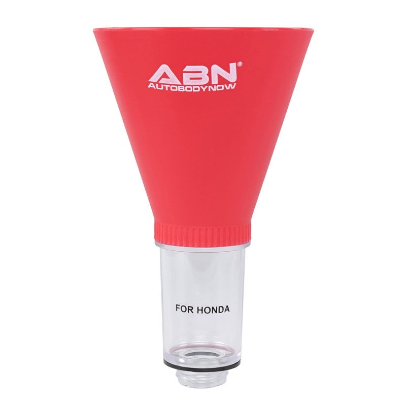 ABN Automotive Funnel - Engine Oil Funnel Compatible with Honda and Nissan for Use as Oil Change Funnel with No Spill