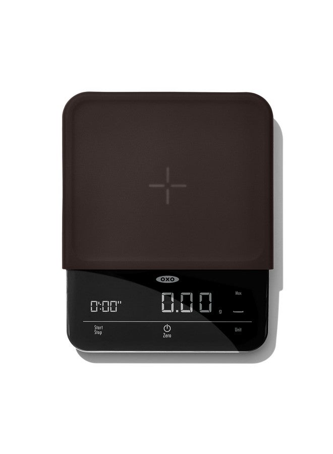 OXO BREW 6 Lb. Precision Coffee Scale with Timer, Black - Image 1