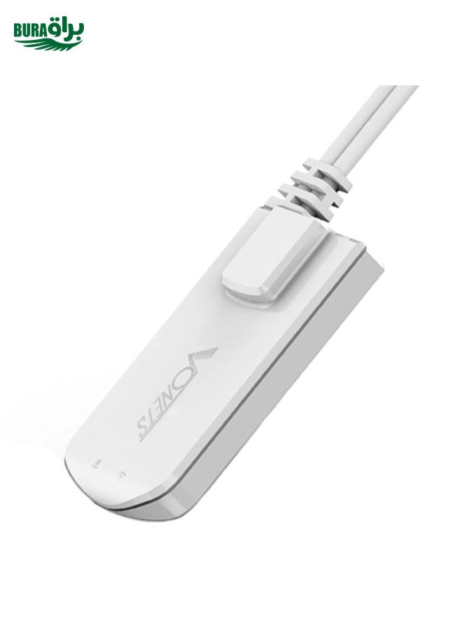 VONETS VAP11N Mini WiFi 300Mbps Repeater WiFi Bridge, Best Partner of IP Device / IP Camera / IP Printer / XBOX / PS3 / IPTV / Skybox(White)