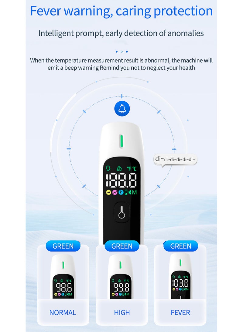 Generic Infrared Forehead Thermometer – Dual Mode for Body & Object Temperature, 1-Second No-Touch Reading, Fever Alert, 35 Memory Storage, Auto Shut-off, Baby & Adult Use, Accurate and Hygienic Design  - Image 4