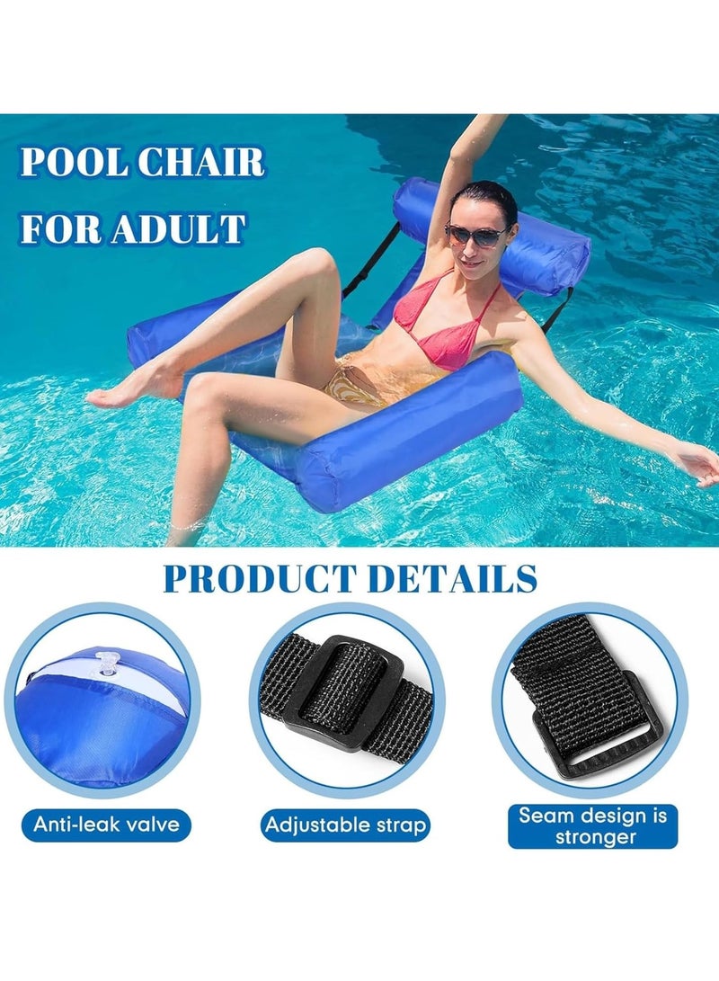 Generic Inflatable floating swing with inflatable wheels, inflatable deck chair, water pool, pool party, holiday holiday, travel, sunbathing, inflatable lounger sofa, water sports toys - Image 2