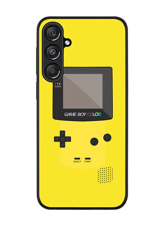 Stylizedd For Samsung Galaxy A16 / A16 5G Case,Slim fit Camera Protection, Shockproof Thin Phone cover - Gameboy Color - Yellow - Image 1