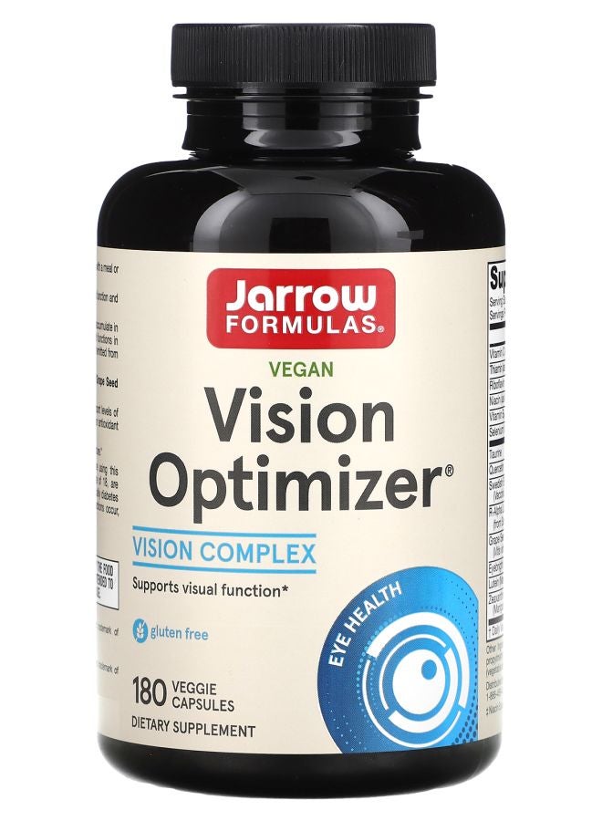 jarrow formulas مُحسِّن الرؤية النباتي 180 كبسولة نباتية