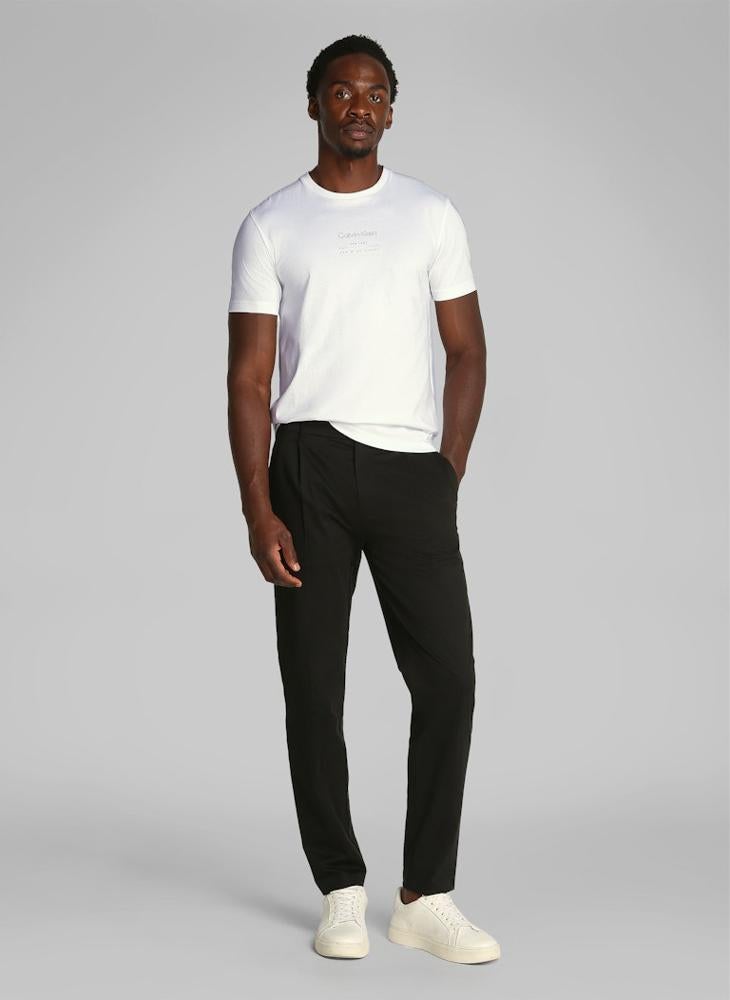 CALVIN KLEIN Raised Editorial Logo T-Shirt  - Image 4