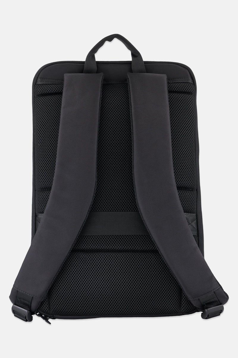 Tahari Men Brand Logo Backpack, Black  - Image 2