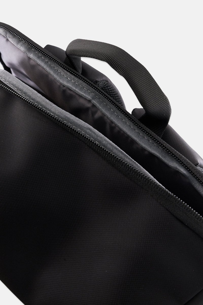 Tahari Men Brand Logo Backpack, Black  - Image 3