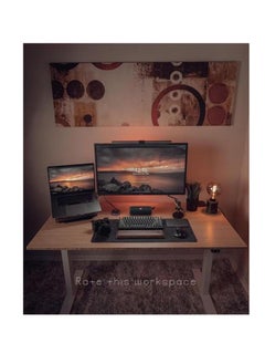 BESSGROUP Universal laptop monitor stand, one screen, one drag, multifunctional computer display stand, adjustable and rotatable display stand, 13-32 inch laptop 17 inch (5kg) stand, maximum weight capacity 13kg  - Image 5