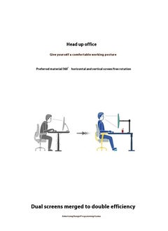 BESSGROUP Universal laptop monitor stand, one screen, one drag, multifunctional computer display stand, adjustable and rotatable display stand, 13-32 inch laptop 17 inch (5kg) stand, maximum weight capacity 13kg  - Image 4