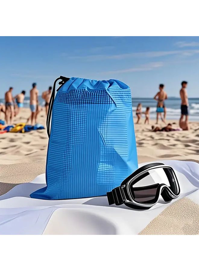 Green Lightweight Beach Camping Mat 55 12x78 74 Inch Sandproof Moisture Resistant - Image 3