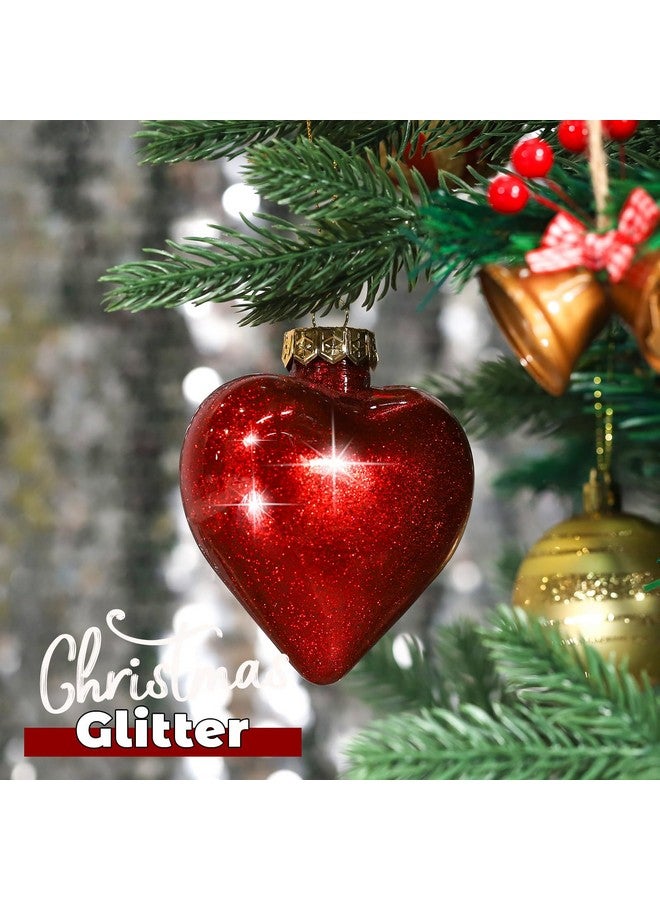 LEOBRO Red Glitter, Glitter, 180G/6.35Oz Holographic Ultra Fine Glitter, 1/128" Resin Glitter Powder, Metallic Iridescent Glitter For Resin Tumblers Hair Body, Christmas Glitter For Crafts - Image 4