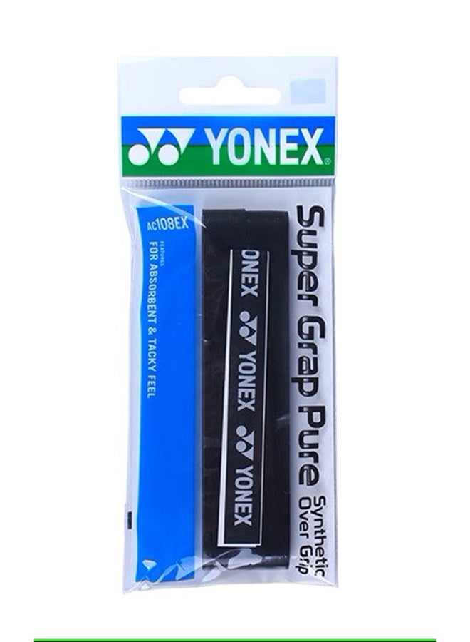 Yonex AC108EX Super Grap Pure Overgrip, Black - Image 2