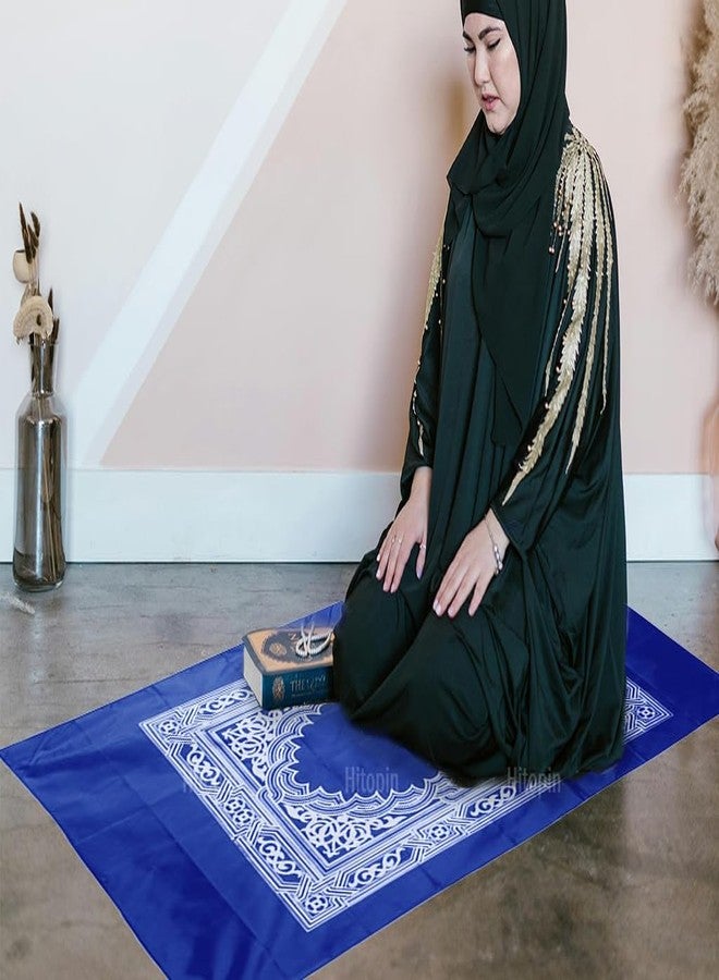 Hitopin Travel Prayer Mat, 8PCS 60cm*100cm Portable Prayer-Mat, Waterproof Rug, Prayer Rug, Muslim Travel Prayer Mats, for Ramadan Gifts, Muslim Prayer (Green, Blue, Red, Black) - Image 5