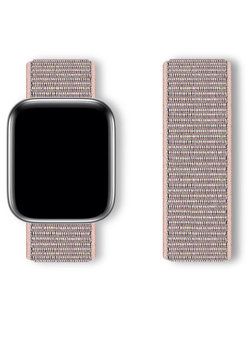 Nylon Replacement Wrist Band Compatible with Apple iWatch Series 10 46mm Ultra Series 11 10 9 8 SE 7 6 5 4 3 2 1 42mm 44mm 45mm 46mm 49mm Suitable for Everyday Wear and Outdoor Use